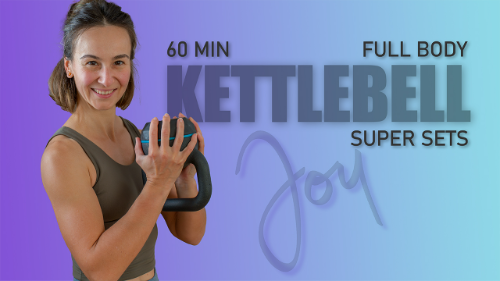 cover for Get Seriously Strong: Full Body Kettlebell Supersets