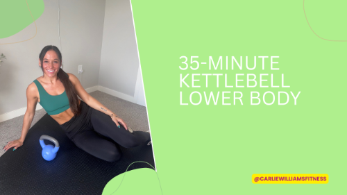 cover for 35-Minute Kettlebell Lower Body