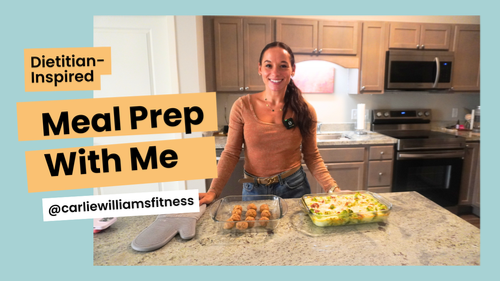 cover for Meal Prep With Me | 3 Easy Recipes