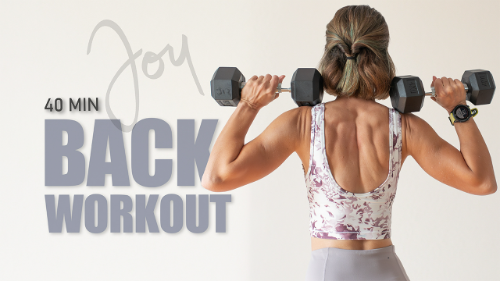 cover for Sculpt a Stronger Back: Dumbbell Back Workout for Posture