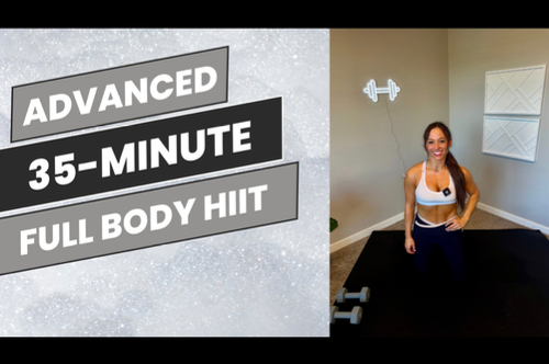 cover for Advanced: 35-Minute Full Body HIIT