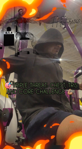cover for 🎯 Triple Threat: Chest, Triceps and Core Challenge 💪🏽