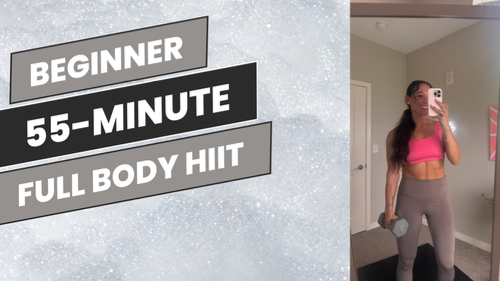 cover for Beginner: 55-Minute Dumbbell Full Body