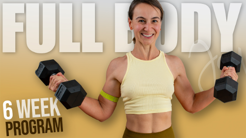 6 WEEKS FULL BODY Sculpt Super-Sets Program cover image