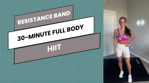 cover for 30-Minute Resistance Band Full Body!