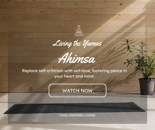 cover for Ahimsa: Replace Self Critism with Self Love