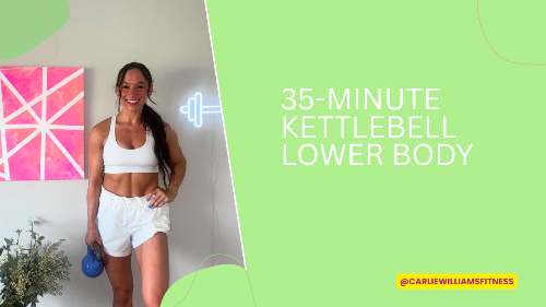 cover for 35-Minute Kettlebell Lower Body