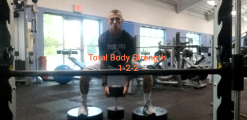 cover for TOTAL BODY STRENGTH 1-2-2