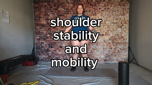 cover for Shoulder stability and mobility