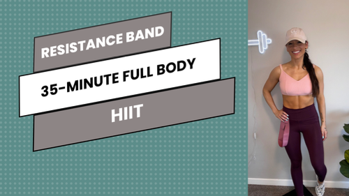 cover for 35-Minute Resistance Band Full Body HIIT
