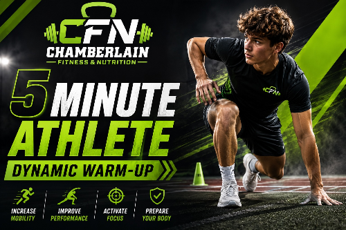 cover for 5 Minute Athlete Dynamic Warm-up