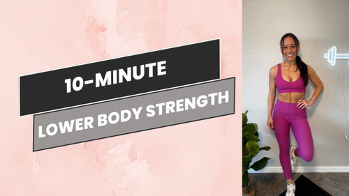 cover for 10-Minute: Dumbbell Lower Body Strength