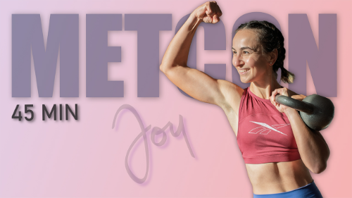 cover for Strength Meets Cardio: Kettlebell MetCon with Tabata Finisher